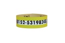 Signalband; 5cm; inkl. Bestickung